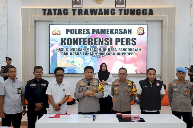 Polisi Amankan 8 Tersangka Kasus Pesta Kembang Api Berujung Maut di Pamekasan